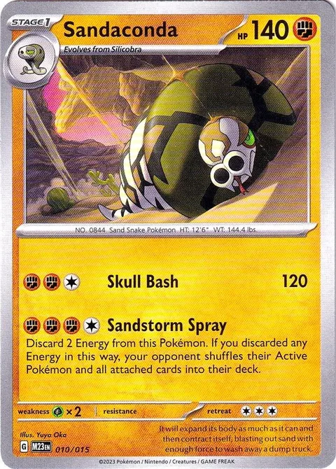 Sandaconda [Skull Bash | Sandstorm Spray]