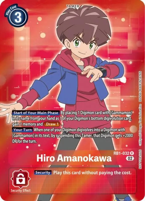 Hiro Amanokawa (RB1-032)