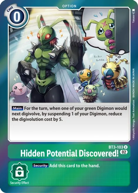 Hidden Potential Discovered! (BT3-103)