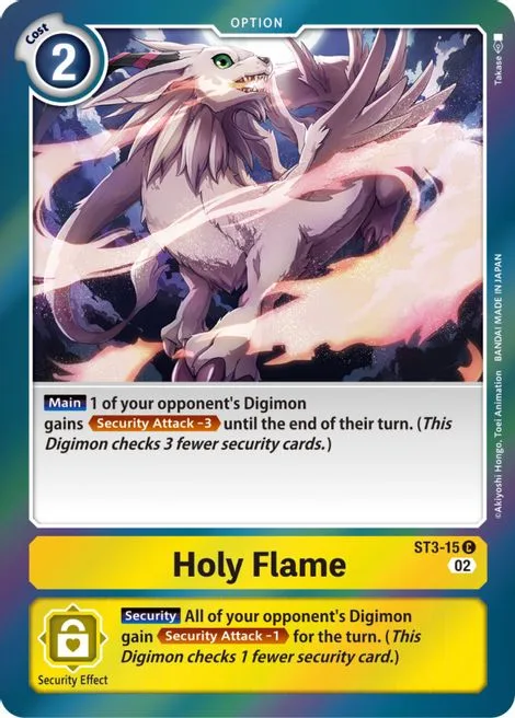 Holy Flame (ST3-15)