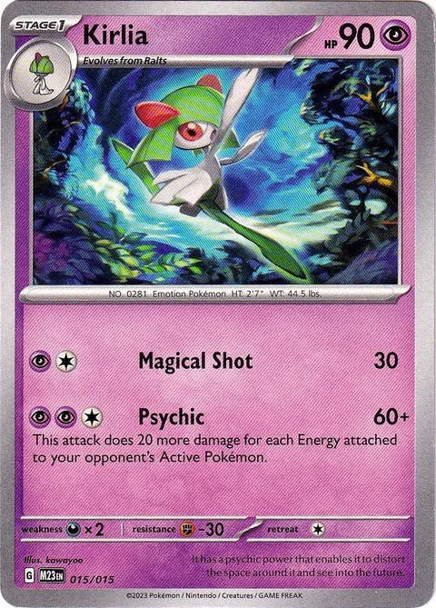 Kirlia [Magical Shot | Psychic]