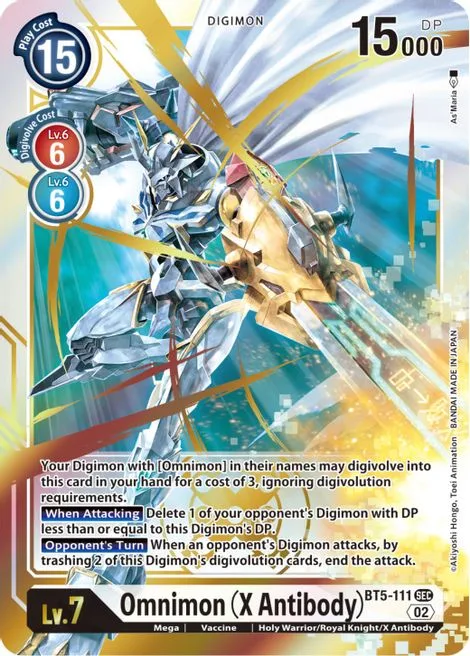 Omnimon (X Antibody) (BT5-111)