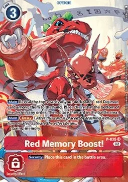Red Memory Boost! (P-035)