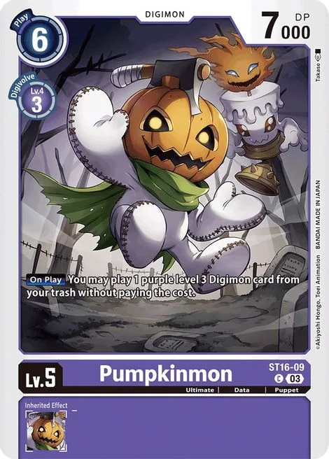 Pumpkinmon (ST16-09)