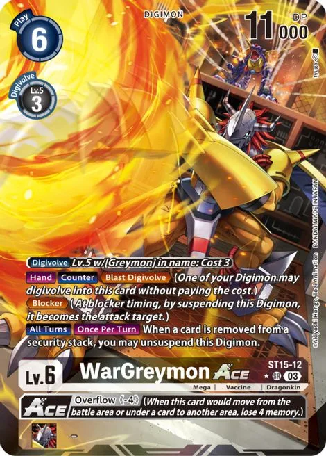 WarGreymon Ace (ST15-12)