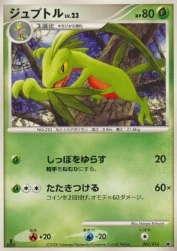 Grovyle Lv.23 [Tail Shake | Slam]