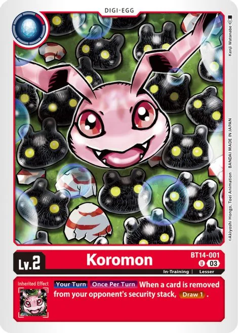 Koromon (BT14-001)