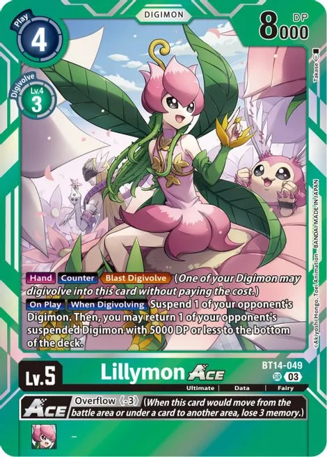 Lillymon Ace (BT14-049)