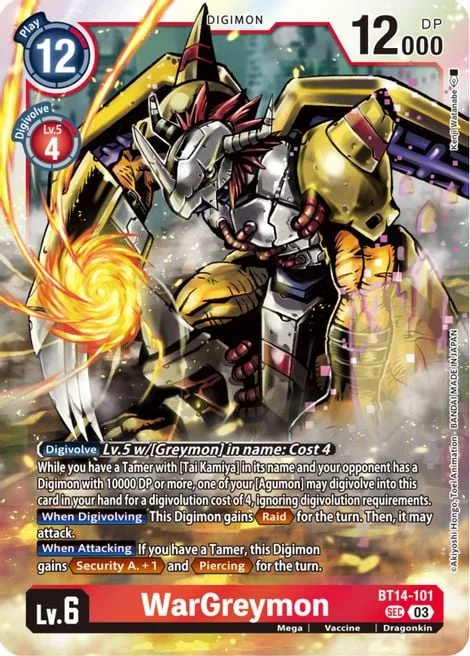 WarGreymon (BT14-101)