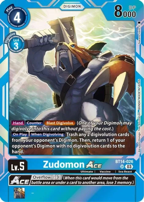 Zudomon Ace (BT14-026)