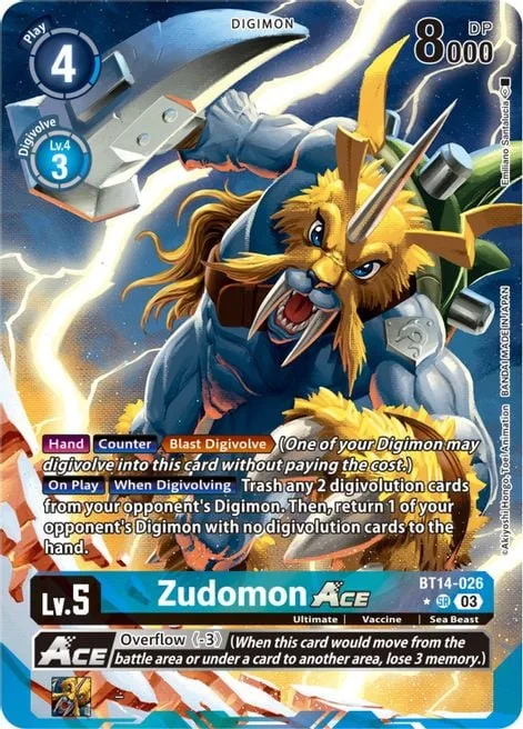 Zudomon Ace (BT14-026)