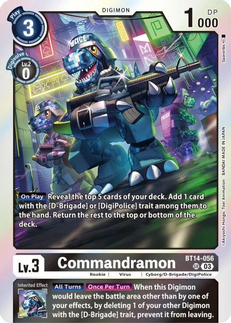 Commandramon (BT14-056)