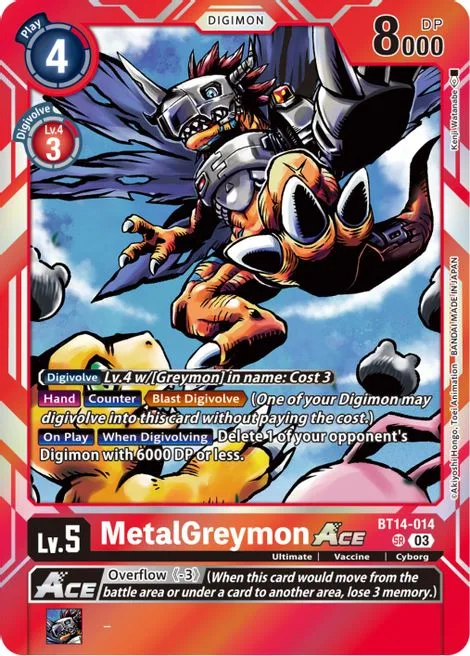 MetalGreymon Ace (BT14-014)