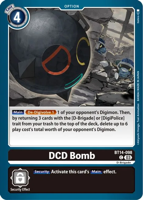 DCD Bomb (BT14-098)