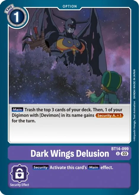Dark Wings Delusion (BT14-099)