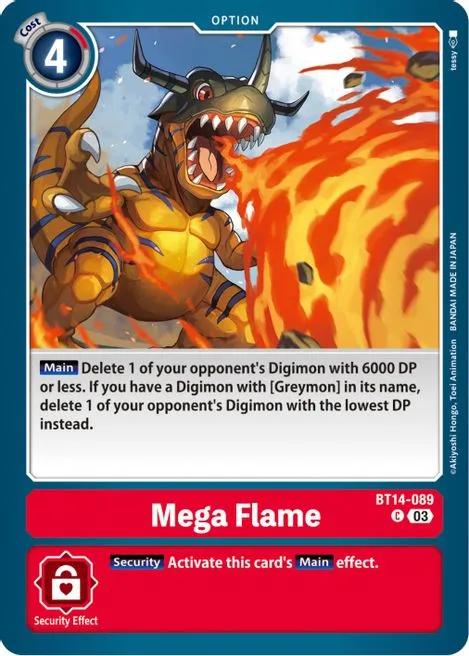 Mega Flame (BT14-089)