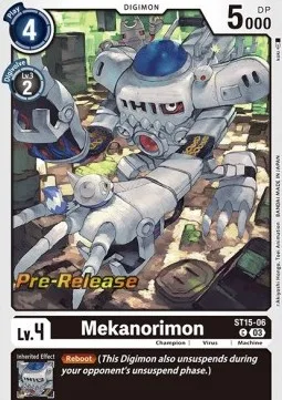 Mekanorimon (ST15-06)