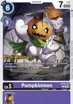 Pumpkinmon (ST16-09)