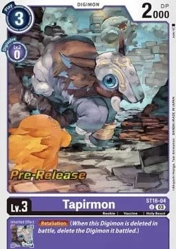 Tapirmon (ST16-04)