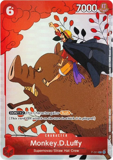 Monkey.D.Luffy (P-001)