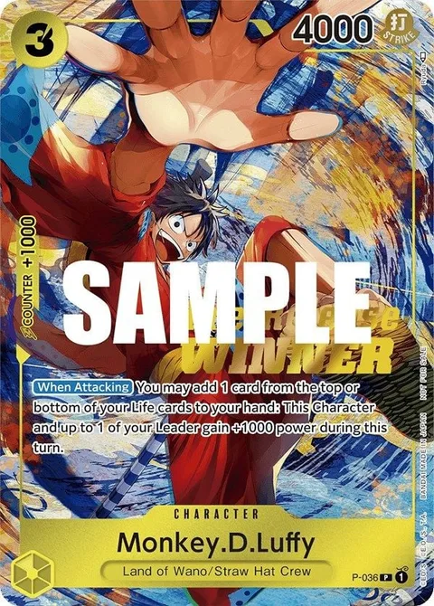 Monkey.D.Luffy (P-036)