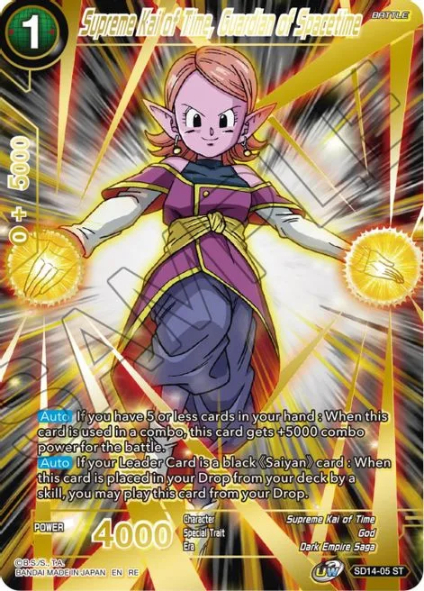 Supreme Kai of Time, Guardian of Spacetime