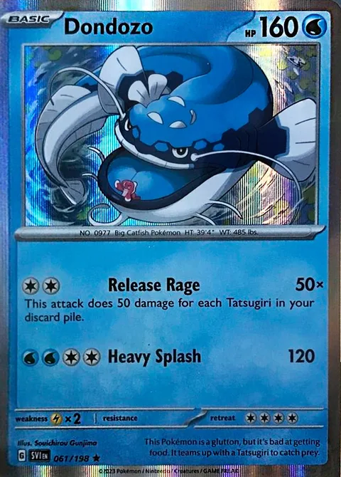 Dondozo [Release Rage | Heavy Splash]