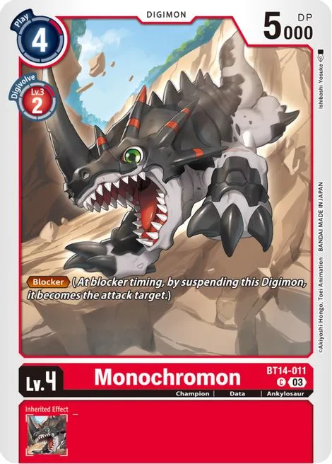 Monochromon (BT14-011)