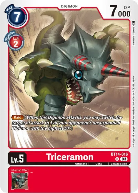 Triceramon (BT14-016)