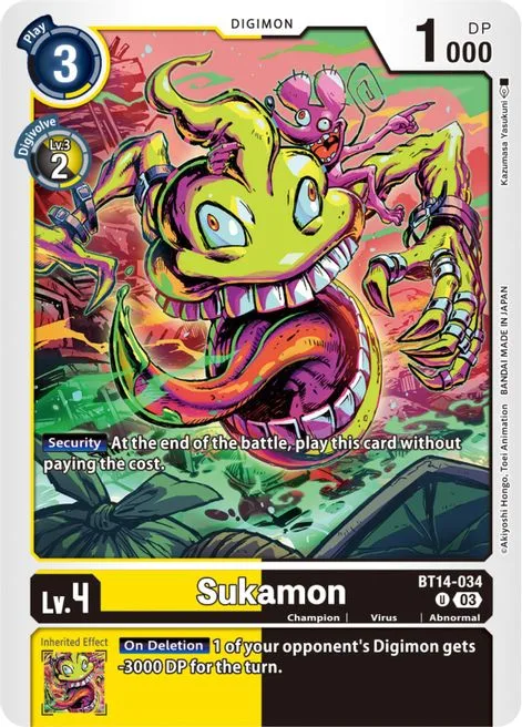 Sukamon (BT14-034)