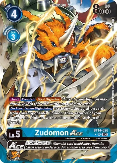 Zudomon Ace (BT14-026)