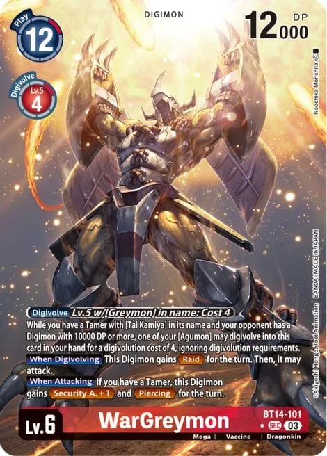 WarGreymon (BT14-101)