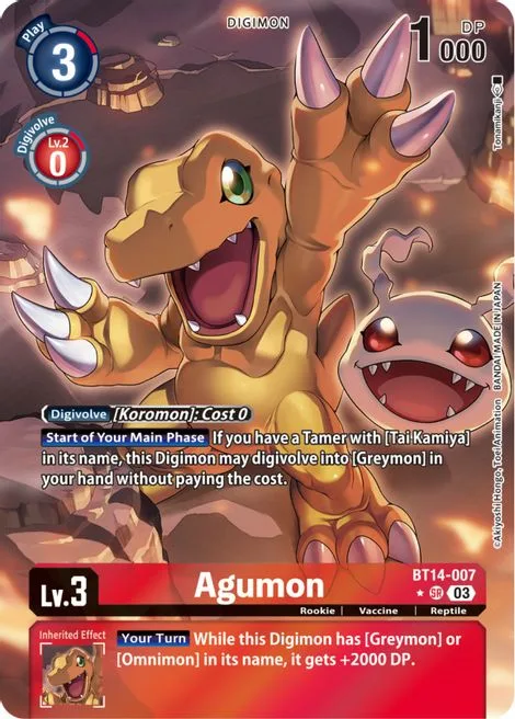Agumon (BT14-007)