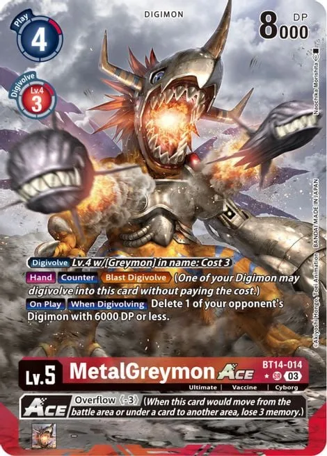 MetalGreymon Ace (BT14-014)