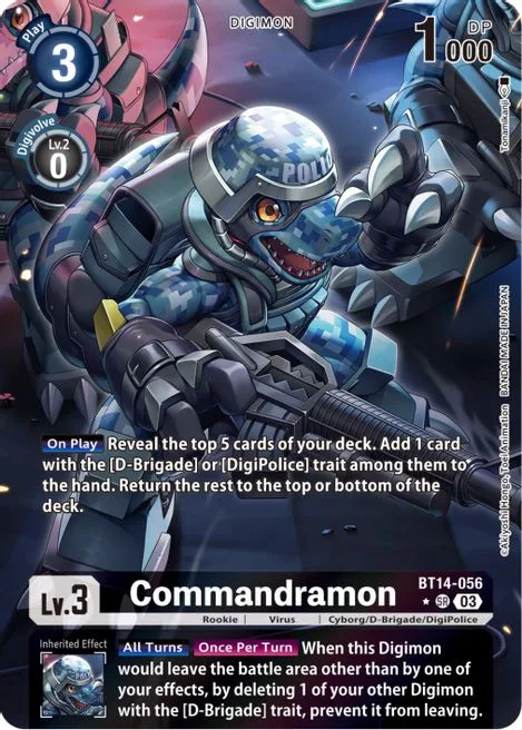 Commandramon (BT14-056)