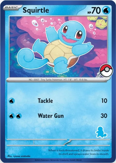 Squirtle [Tackle | Water Gun]