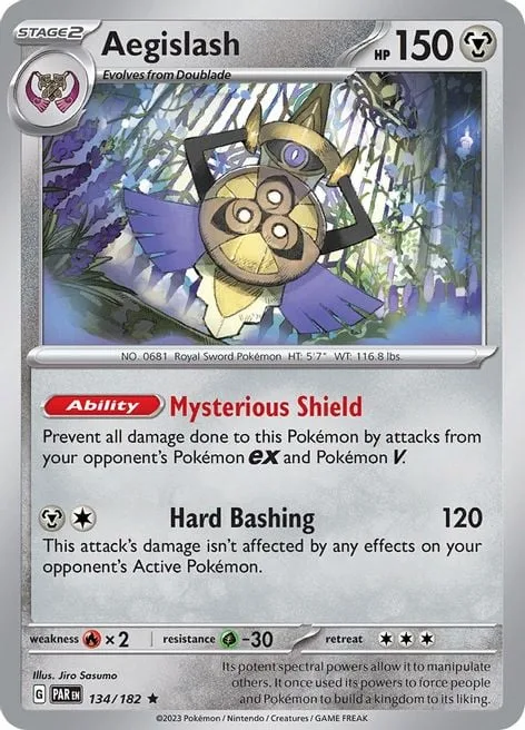 Aegislash [Mysterious Shield | Hard Bashing]
