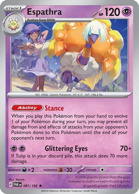 Espathra [Stance | Glittering Eyes]