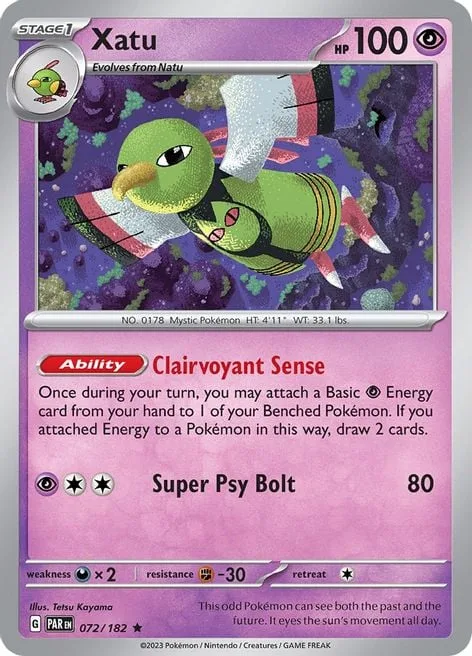 Xatu [Clairvoyant Sense | Super Psy Bolt]