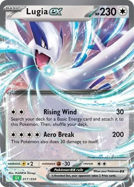 Lugia ex [Rising Wind | Aero Break]