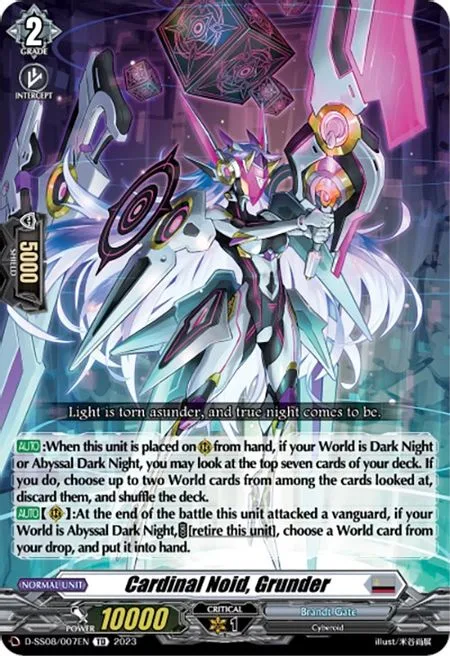 Cardinal Noid, Grunder [D-Format]