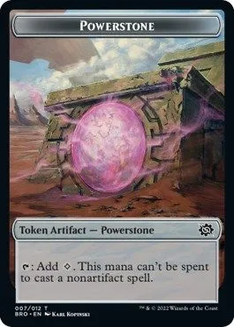 Powerstone Token // Ravage Token (B 3/3)