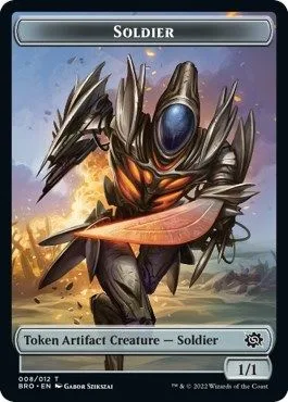 Soldier Token (A 1/1) // Powerstone Token