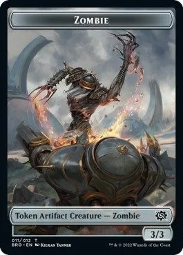 Zombie Token (A 3/3) // Powerstone Token