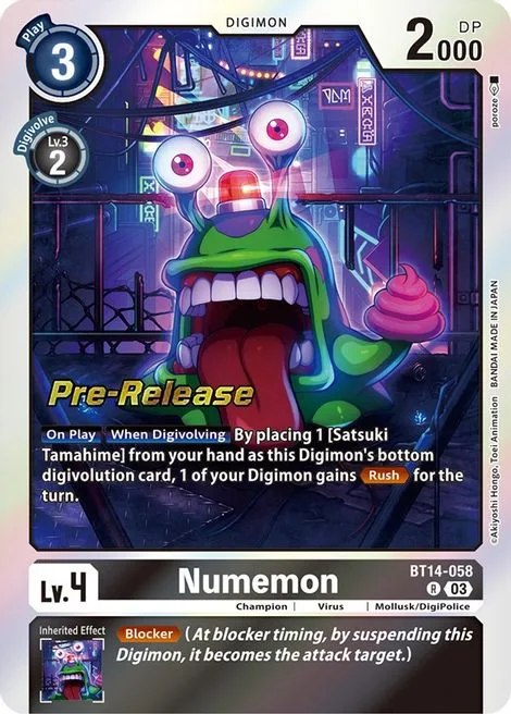 Numemon (BT14-058)