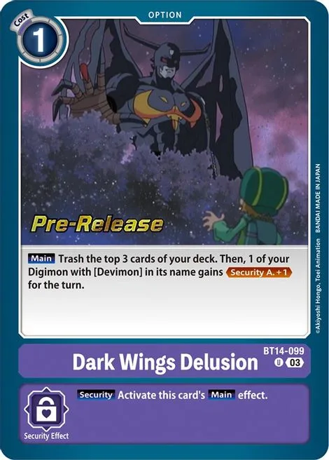 Dark Wings Delusion (BT14-099)