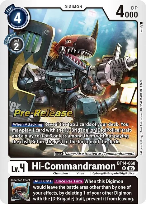 Hi-Commandramon (BT14-060)
