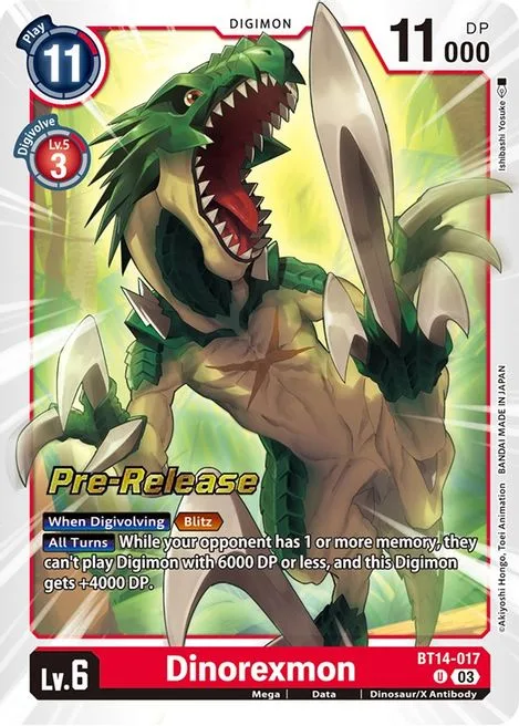 Dinorexmon (BT14-017)