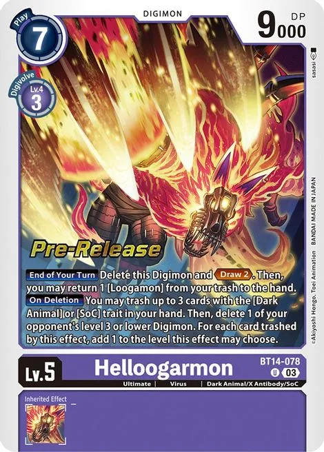 Helloogarmon (BT14-078)