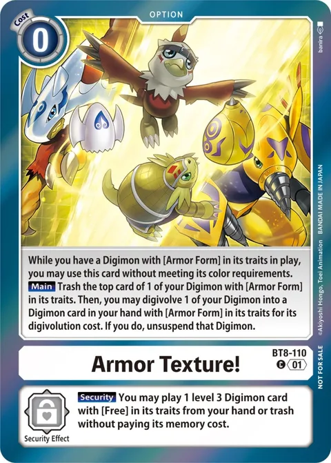 Armor Texture! (BT8-110)